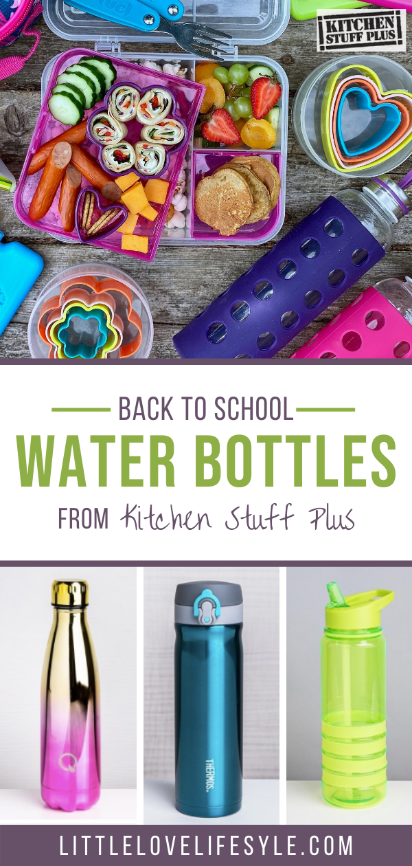 Back to School Water Bottles for Kids 2020